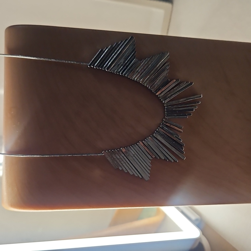 White House Black Market Silver and Crystal Necklace Bundle - Picture 6 of 15